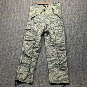 US Air Force APECS Trousers Tiger Stripe Gore-Tex Rain Pants Small Regular ABU